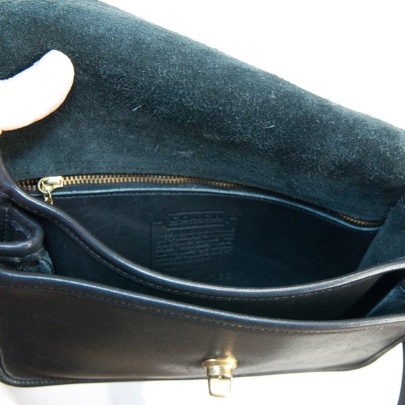 Vintage Coach Black Compartment Bag - Picture 7 of 10